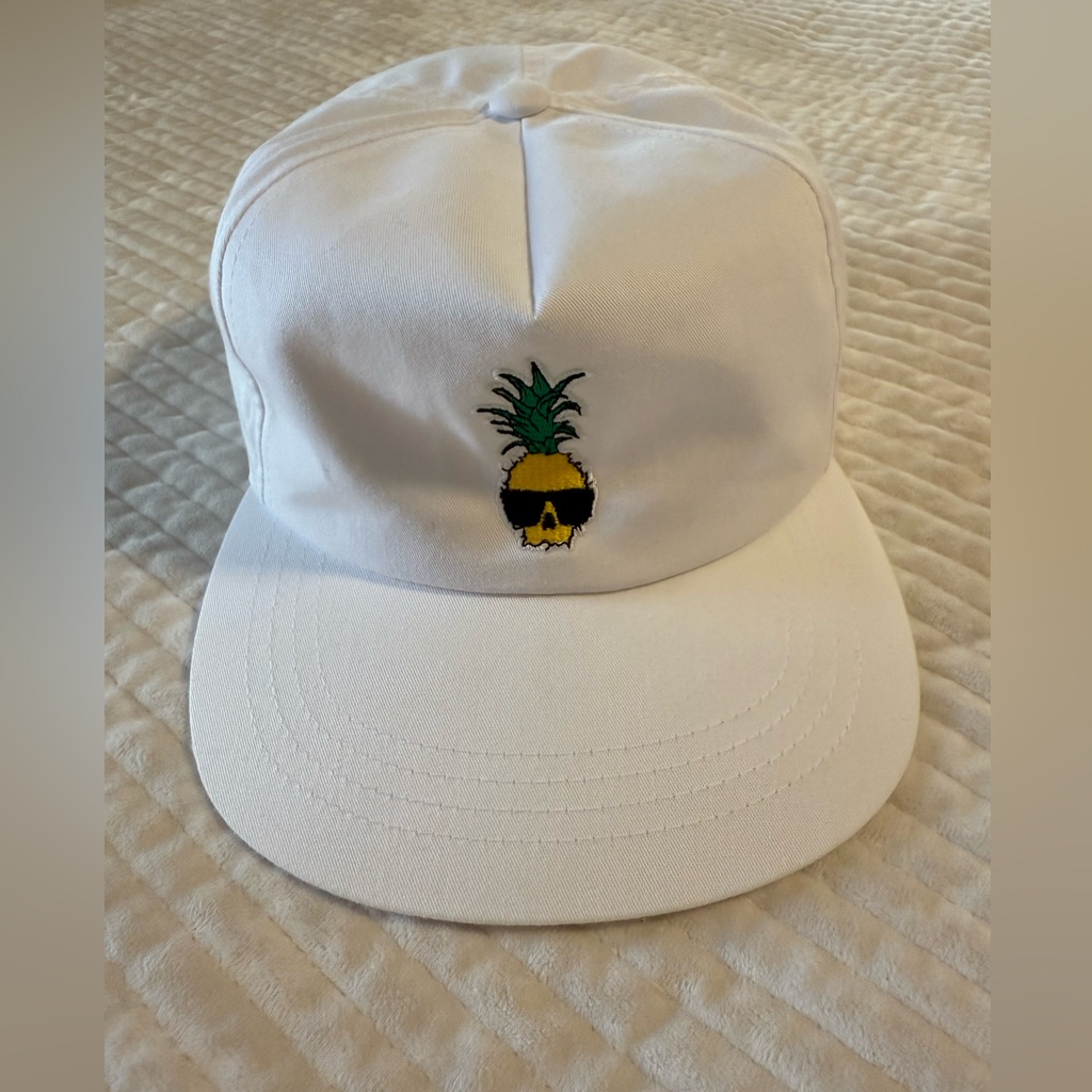 Wave Bandit Surfing Brand Pineapple Wearing Shades Snapback Hat